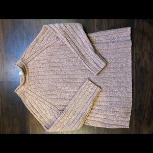 Pink White Stag Sweater